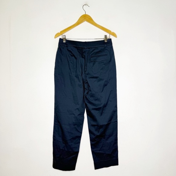 J. Crew Willa straight-leg lightweight chino pant Navy Pants Size 2 NWT - Picture 8 of 8